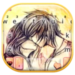 Logo of Couple Kiss Keyboard Theme android Application 